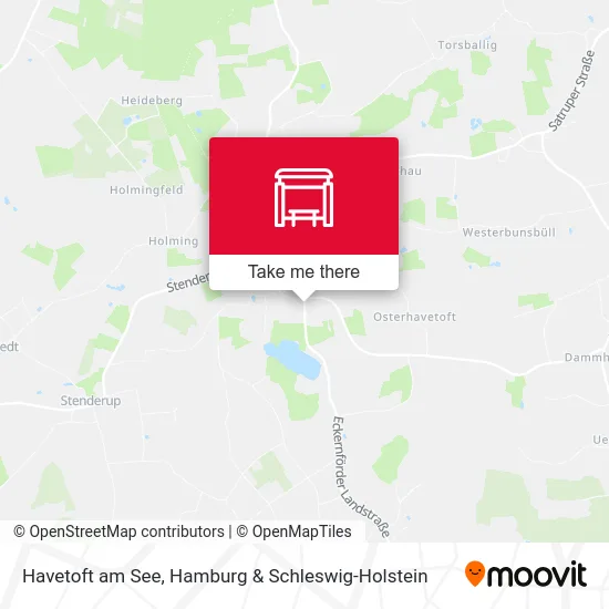Карта Havetoft am See