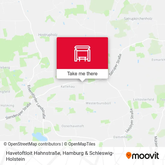 Карта Havetoftloit Hahnstraße