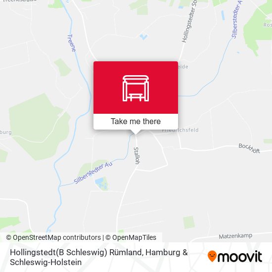 Hollingstedt(B Schleswig) Rümland map