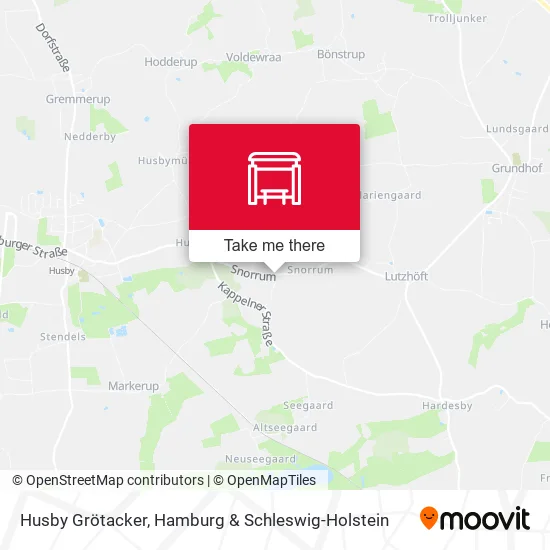 Карта Husby Grötacker