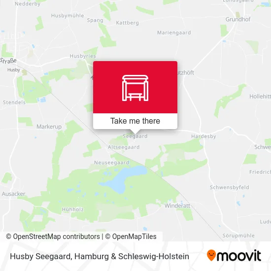 Карта Husby Seegaard