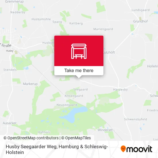 Карта Husby Seegaarder Weg