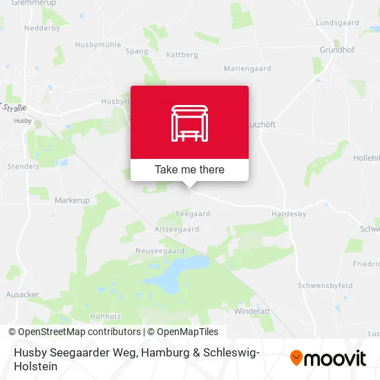 Карта Husby Seegaarder Weg