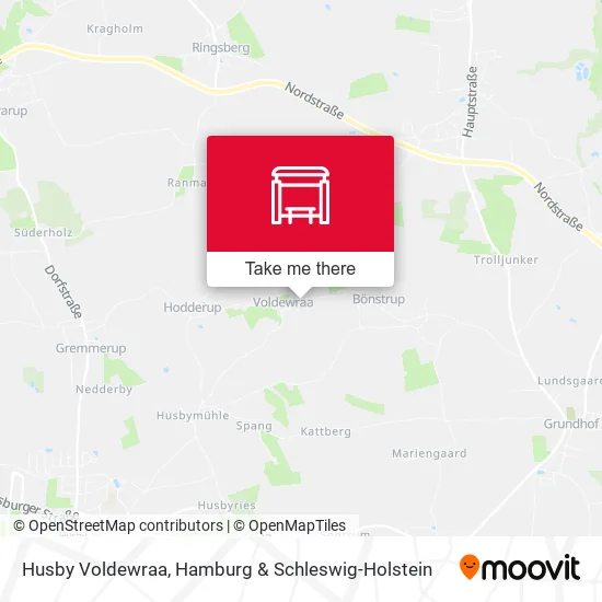 Карта Husby Voldewraa