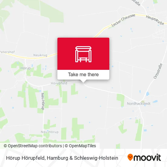 Карта Hörup Hörupfeld