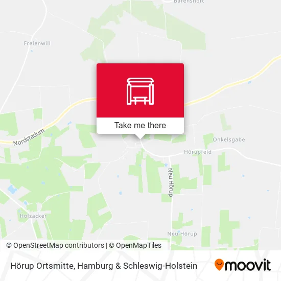 Карта Hörup Ortsmitte