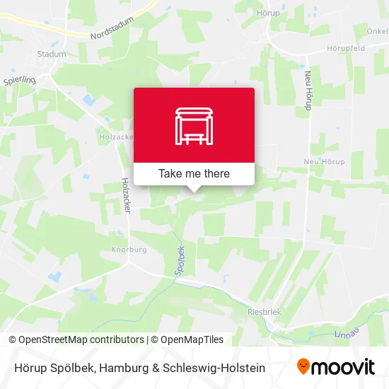 Карта Hörup Spölbek