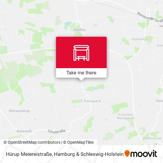 Hürup Meiereistraße map