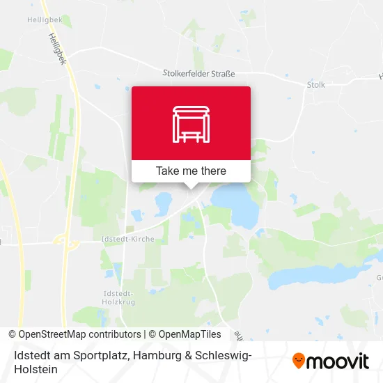 Карта Idstedt am Sportplatz
