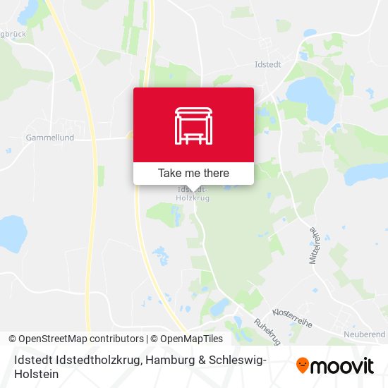 Idstedt Idstedtholzkrug map