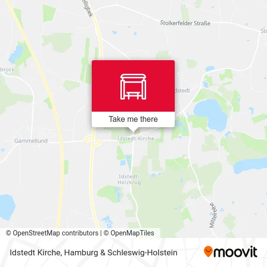 Карта Idstedt Kirche