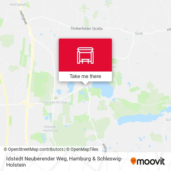 Карта Idstedt Neuberender Weg