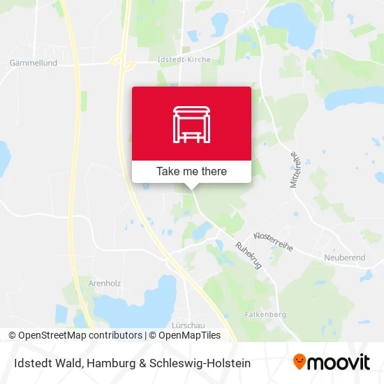Карта Idstedt Wald
