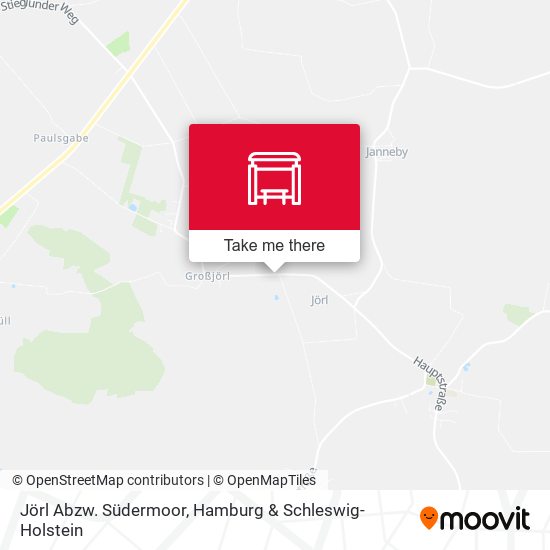 Jörl Abzw. Südermoor map