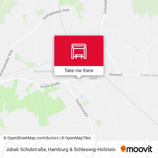 Jübek Schulstraße map