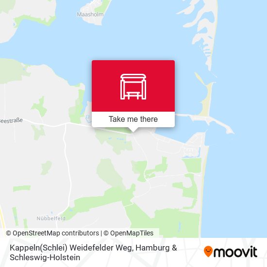 Kappeln(Schlei) Weidefelder Weg map