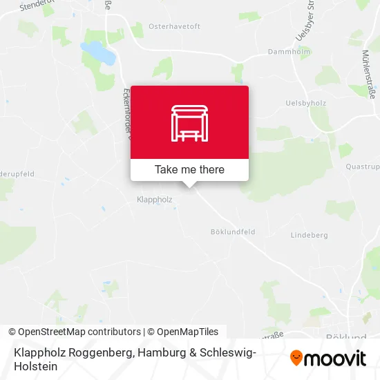 Карта Klappholz Roggenberg