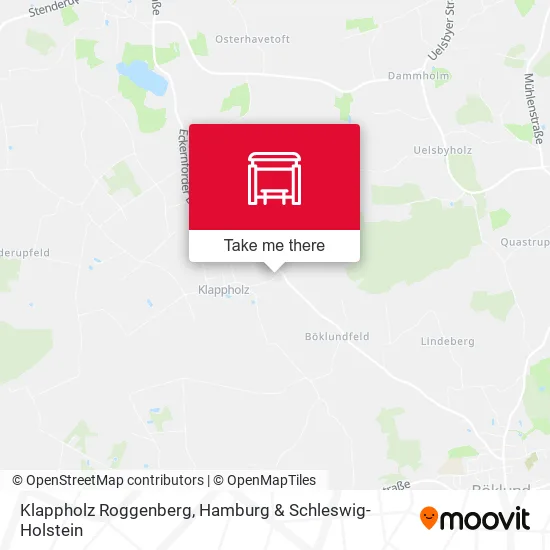 Карта Klappholz Roggenberg