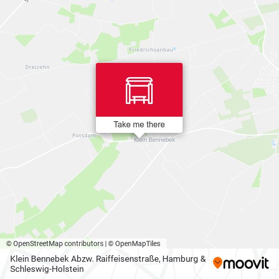 Klein Bennebek Abzw. Raiffeisenstraße map