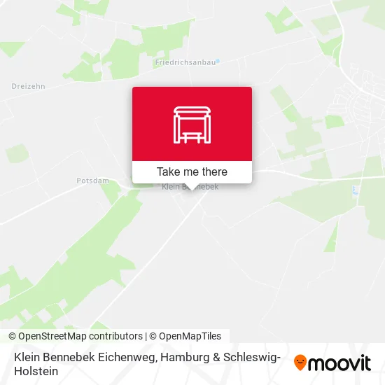 Карта Klein Bennebek Eichenweg