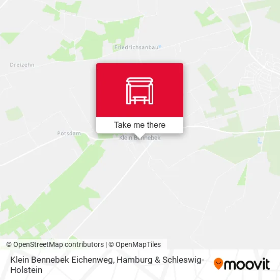 Карта Klein Bennebek Eichenweg