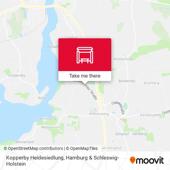 Карта Kopperby Heidesiedlung