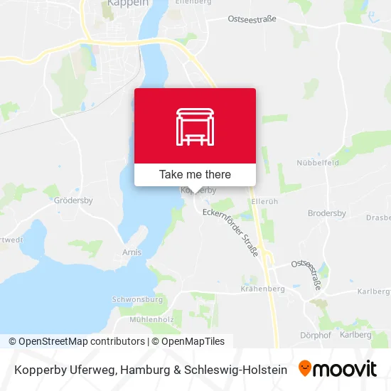 Карта Kopperby Uferweg