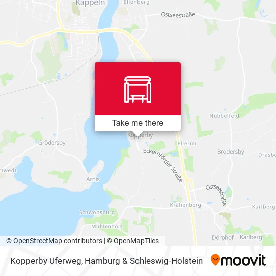 Карта Kopperby Uferweg