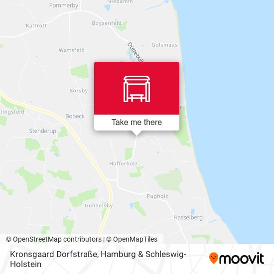 Kronsgaard Dorfstraße map
