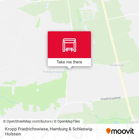 Карта Kropp Friedrichswiese