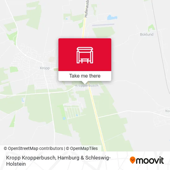 Карта Kropp Kropperbusch