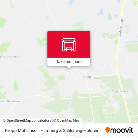Карта Kropp Möhlensoll