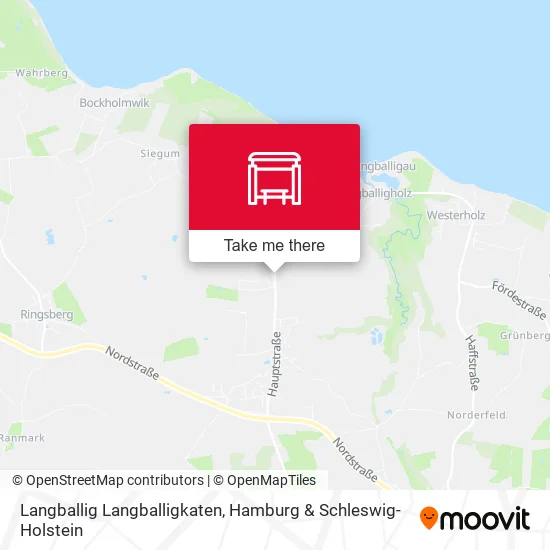 Карта Langballig Langballigkaten
