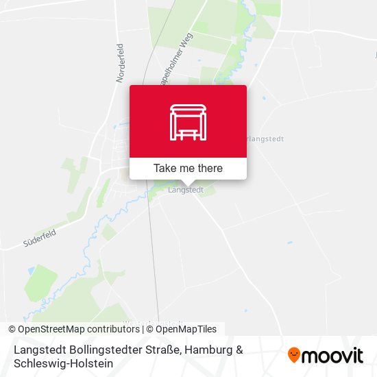 Langstedt Bollingstedter Straße map