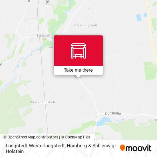 Карта Langstedt Westerlangstedt