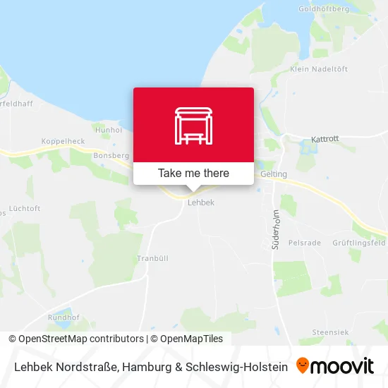 Карта Lehbek Nordstraße