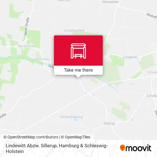 Карта Lindewitt Abzw. Sillerup