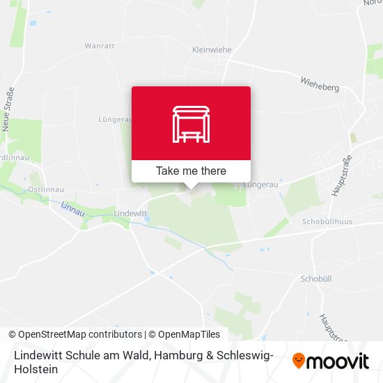 Lindewitt Schule am Wald map