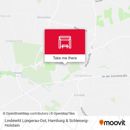Lindewitt Lüngerau-Ost map