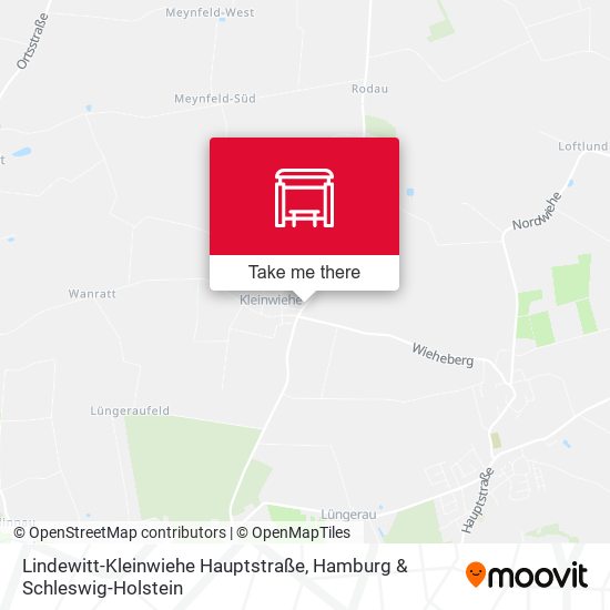Lindewitt-Kleinwiehe Hauptstraße map
