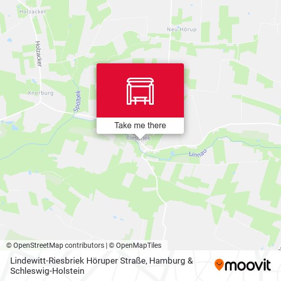 Lindewitt-Riesbriek Höruper Straße map