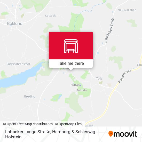 Lobacker Lange Straße map