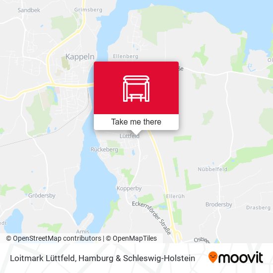 Loitmark Lüttfeld map