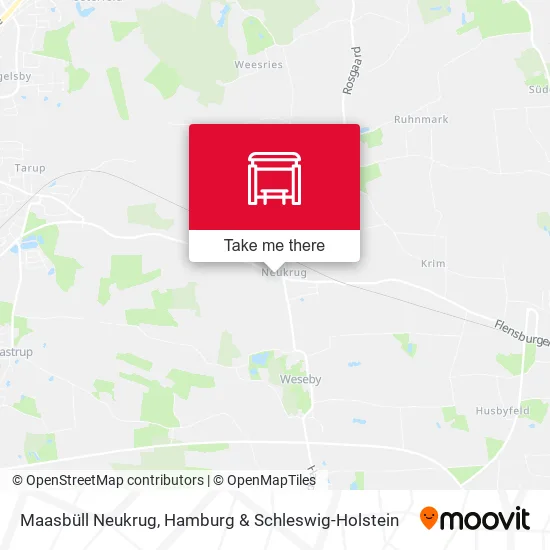 Карта Maasbüll Neukrug