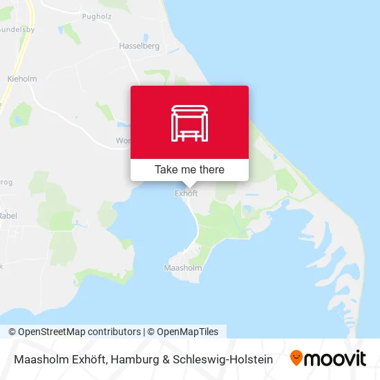 Карта Maasholm Exhöft
