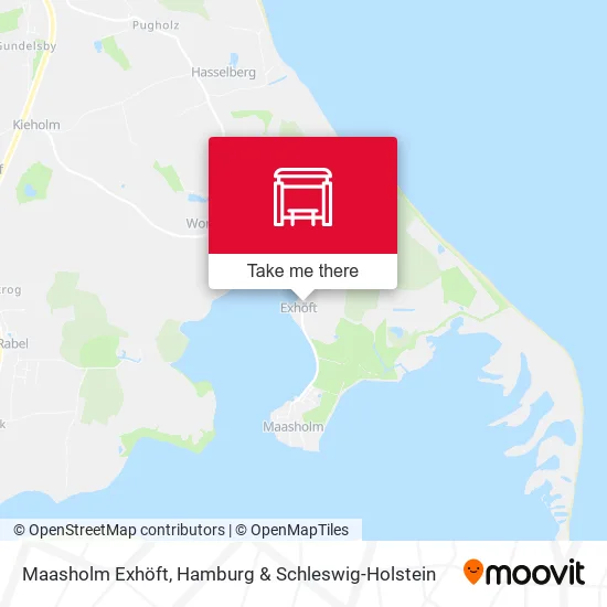 Карта Maasholm Exhöft