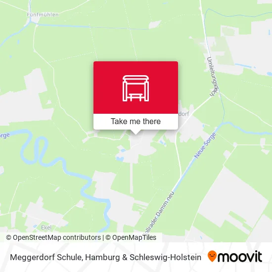 Карта Meggerdorf Schule