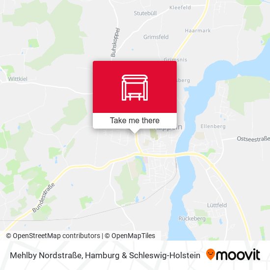 Mehlby Nordstraße map