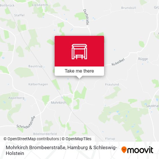 Mohrkirch Brombeerstraße map