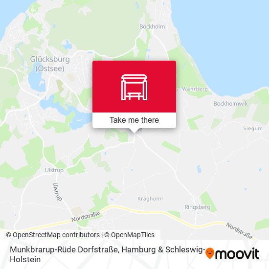 Munkbrarup-Rüde Dorfstraße map